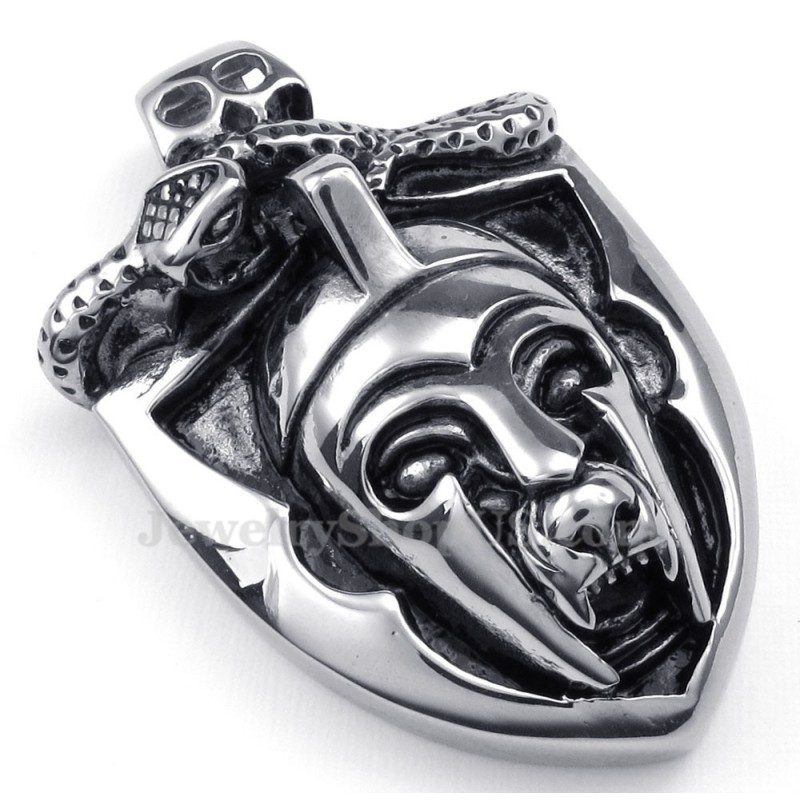 Titanium Masker Hanger Ketting (Gratis Ketting)