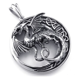 Titanium Pterosaur Hanger Ketting (Gratis Ketting)