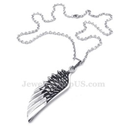 Titanium Verenhanger Ketting (Gratis Ketting)