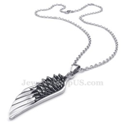 Titanium Verenhanger Ketting (Gratis Ketting)