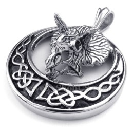 Mode Titanium Hanger Ketting (Gratis Ketting)