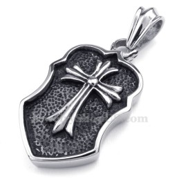 Titanium Kruishanger Ketting (Gratis Ketting)