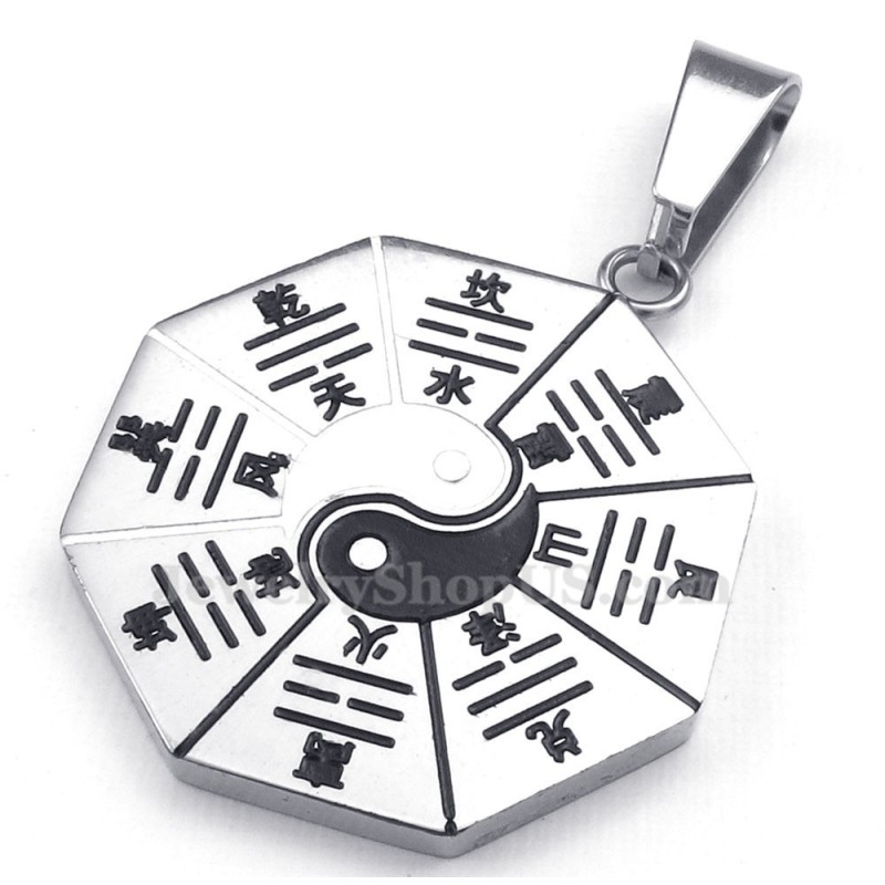 Titanium Acht Diagrammen Hanger Ketting (Gratis Ketting)