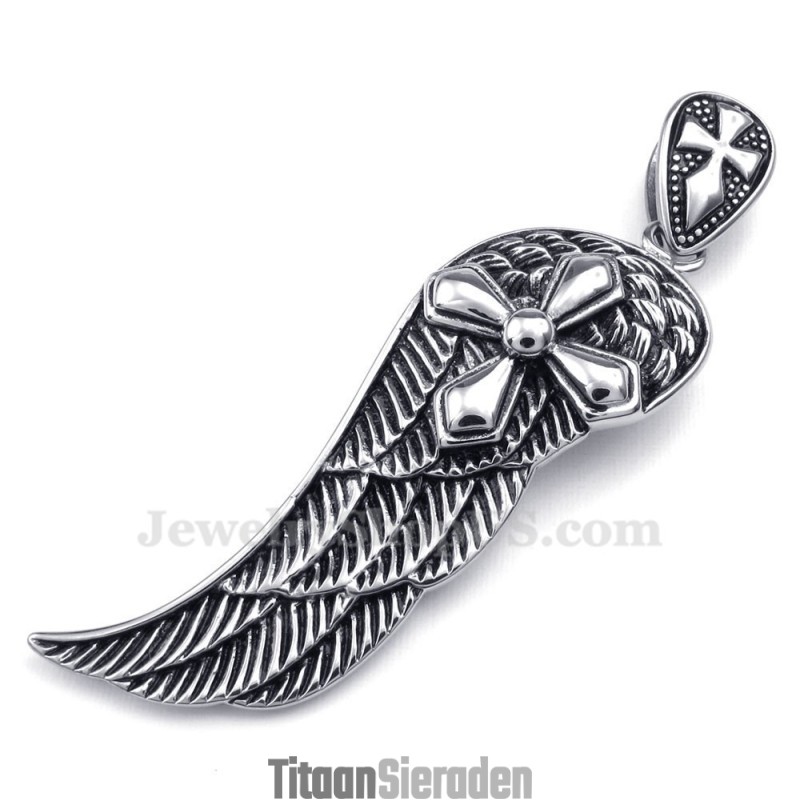 Titanium Veer Hanger Ketting (Gratis Ketting) Titanium Veer Hanger Ketting (Gratis Ketting)