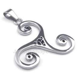 Titanium Windturbine Hanger Ketting (Gratis Ketting)