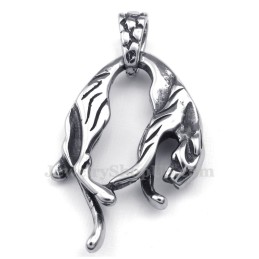Titanium Leeuwenhanger Ketting (Gratis Ketting)