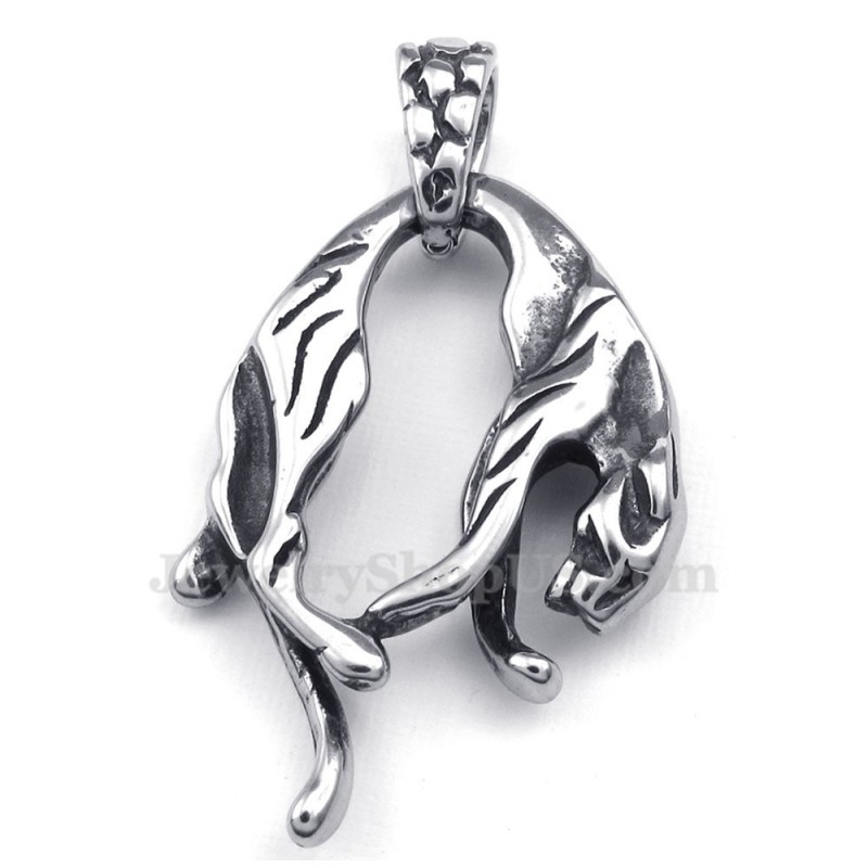 Titanium Leeuwenhanger Ketting (Gratis Ketting)