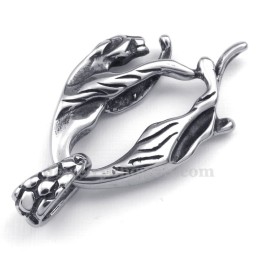 Titanium Leeuwenhanger Ketting (Gratis Ketting)