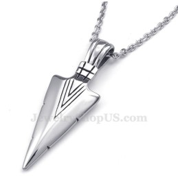 Titanium Dart Hanger Ketting (Gratis Ketting)