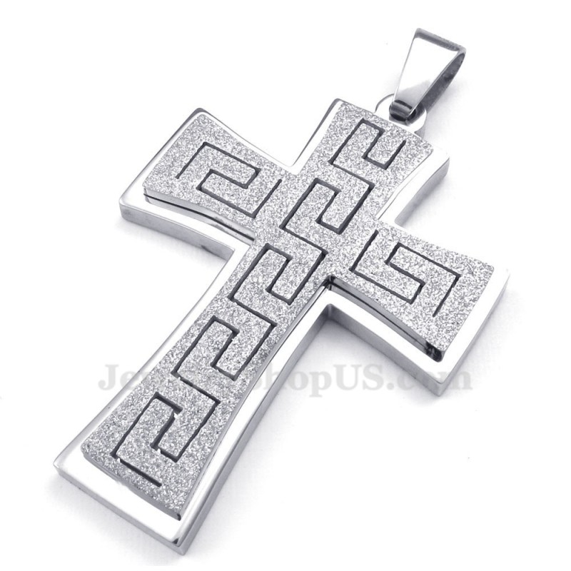 Titanium Kruishanger Ketting (Gratis Ketting) Titanium Kruishanger Ketting (Gratis Ketting)