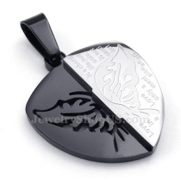 Titanium Vlinderhanger Voor Koppels (Gratis Ketting) (Één Paar)