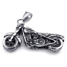 Titanium Motorfiets Hanger Ketting (Gratis Ketting)