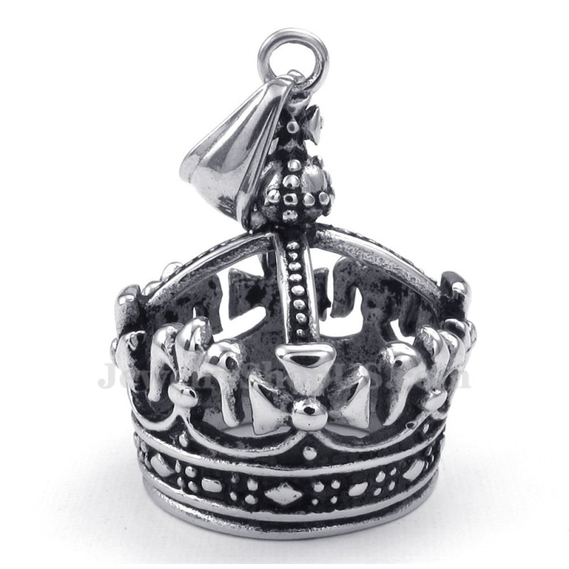 Titanium Hanger Ketting Met Keizerlijke Kroon (Gratis Ketting) Titanium Hanger Ketting Met Keizerlijke Kroon (Gratis Ketting)