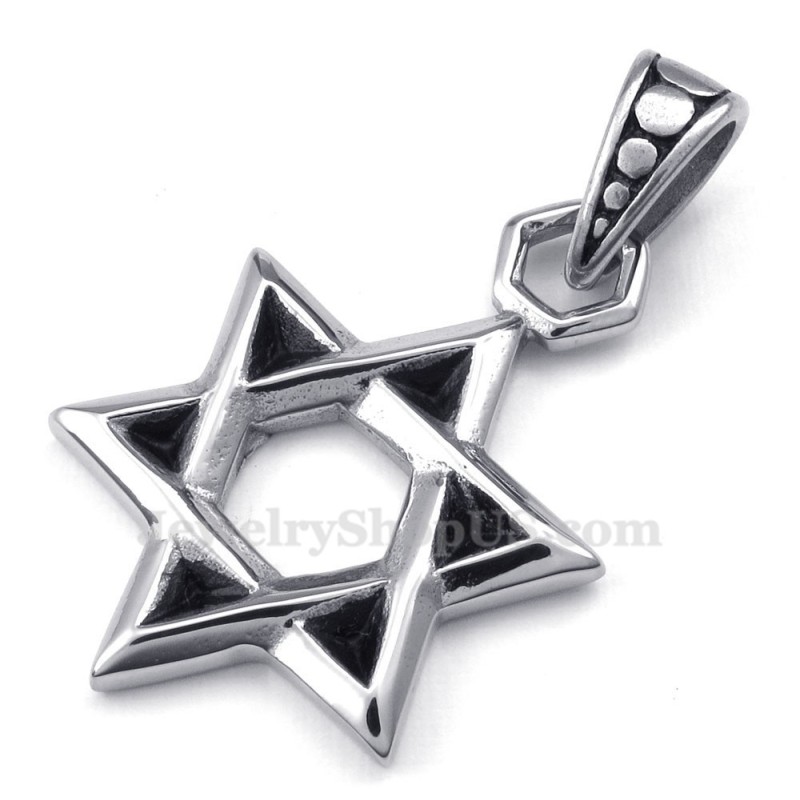 Titanium Geluksster Van David Hanger Ketting (Gratis Ketting) Titanium Geluksster Van David Hanger Ketting (Gratis Ketting)