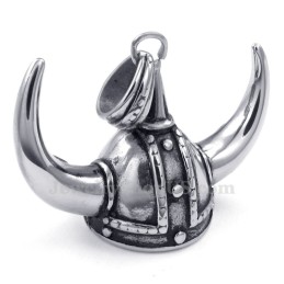 Titanium Hoorn Helm Hanger Ketting (Gratis Ketting)