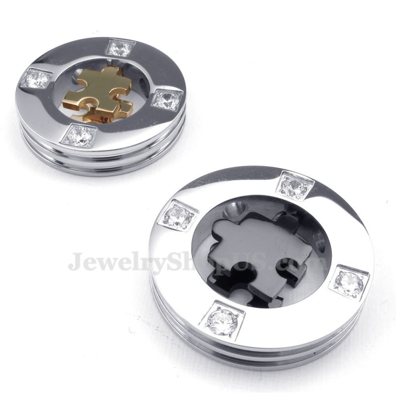 Titanium Hangerketting Met Mannelijke En Vrouwelijke Symbolen (Gratis Ketting) (Één Paar) Titanium Hangerketting Met Mannelijke En Vrouwelijke Symbolen (Gratis Ketting) (Één Paar)