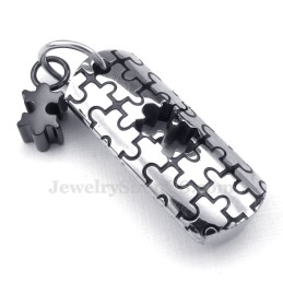 Titanium Symbolen Koppels Hanger Ketting (Gratis Ketting) (Eén Paar)