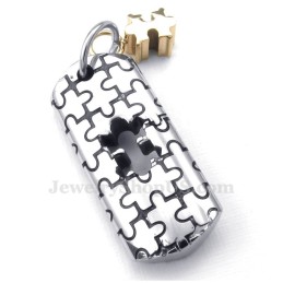 Titanium Symbolen Koppels Hanger Ketting (Gratis Ketting) (Eén Paar)