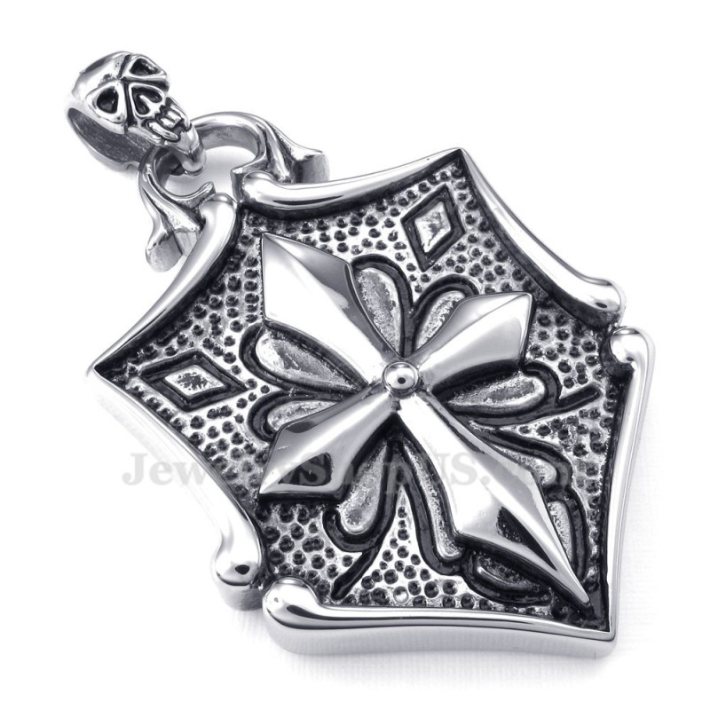Cross Cards Titanium Hanger Ketting (Gratis Ketting) Cross Cards Titanium Hanger Ketting (Gratis Ketting)