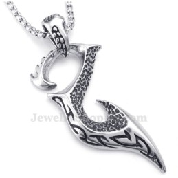 Elegante Titanium Hanger Ketting (Gratis Ketting)