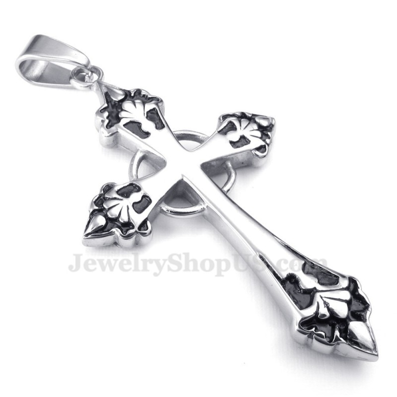 Titanium Loop Kruis Hanger Ketting (Gratis Ketting) Titanium Loop Kruis Hanger Ketting (Gratis Ketting)