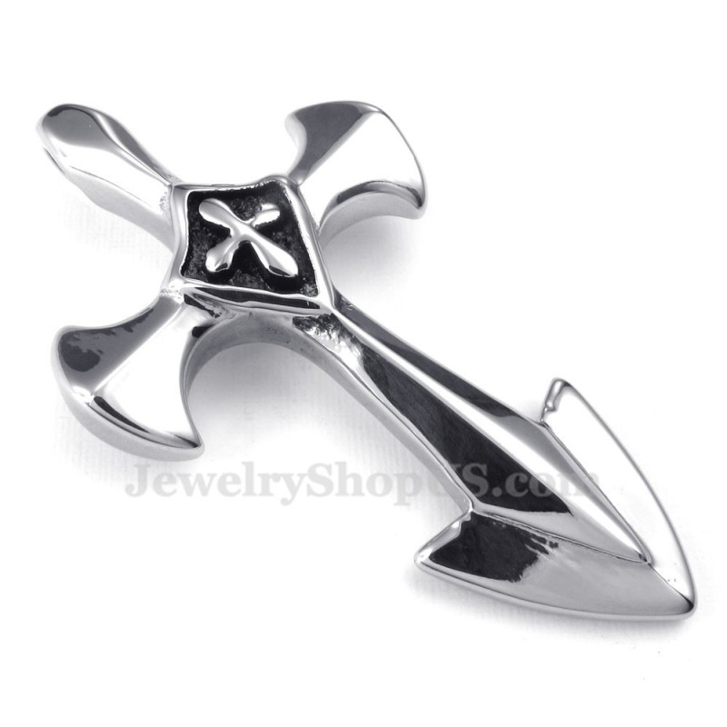 Titanium Kruishanger Ketting (Gratis Ketting) Titanium Kruishanger Ketting (Gratis Ketting)