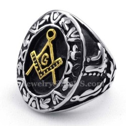 Titanium Vrijmetselaarsring
