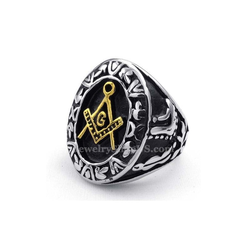 Titanium Vrijmetselaarsring