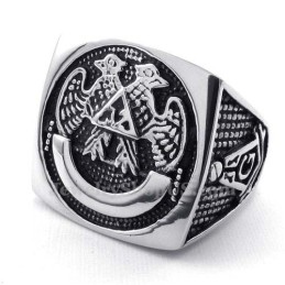 Titanium Vrijmetselaarsring