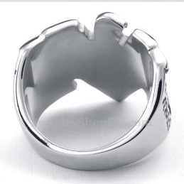 Titanium Adelaarsring