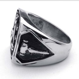 Titanium Vrijmetselaarsring