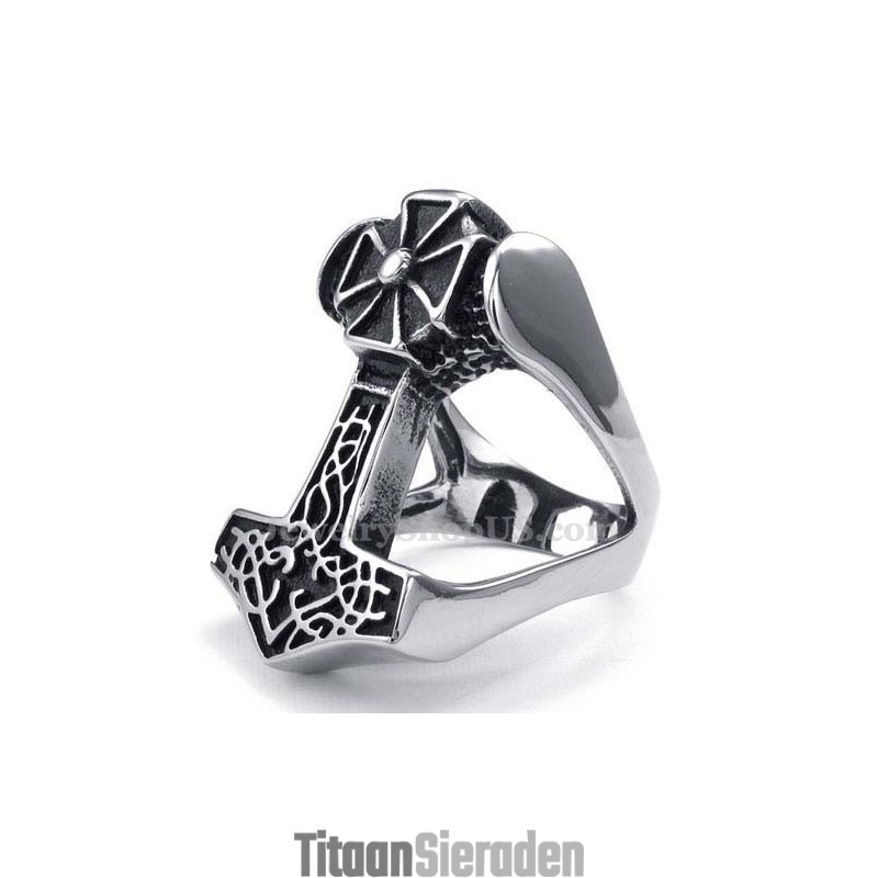 Titanium Vrijmetselaarsring