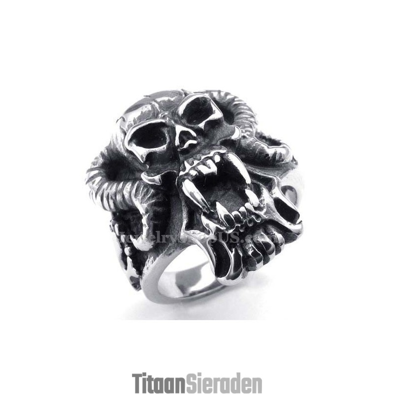 Titanium Schedelring Titanium Schedelring