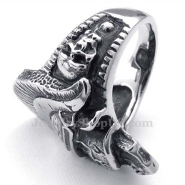 Titanium Ridderschedelring