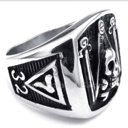 Titanium Vrijmetselaarsring