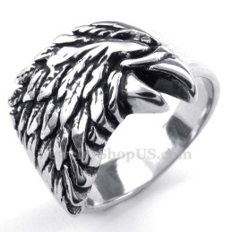Titanium Adelaarsring