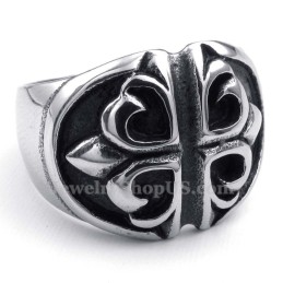 Titanium Kruisbloemring