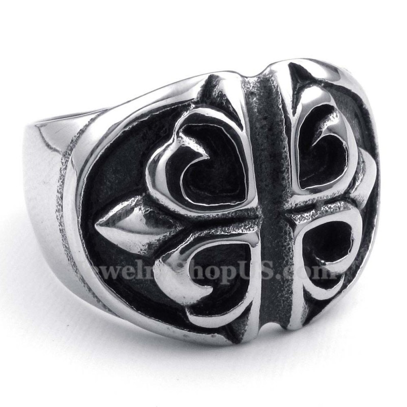 Titanium Kruisbloemring Titanium Kruisbloemring
