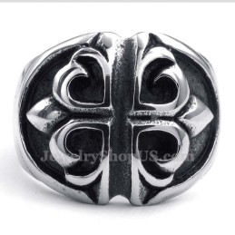 Titanium Kruisbloemring