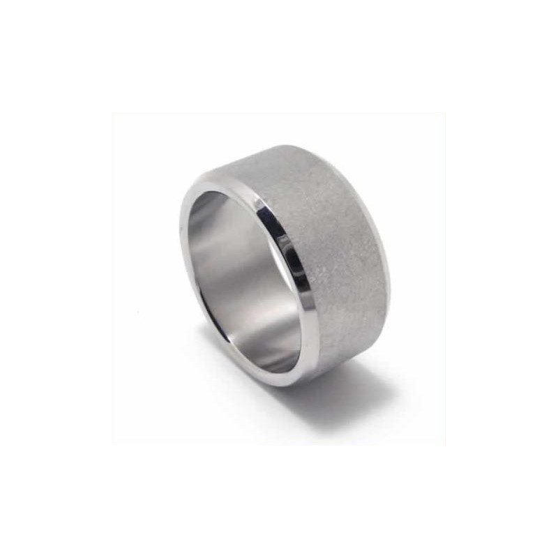 Geborstelde 6 Mm Titanium Ring Geborstelde 6 Mm Titanium Ring