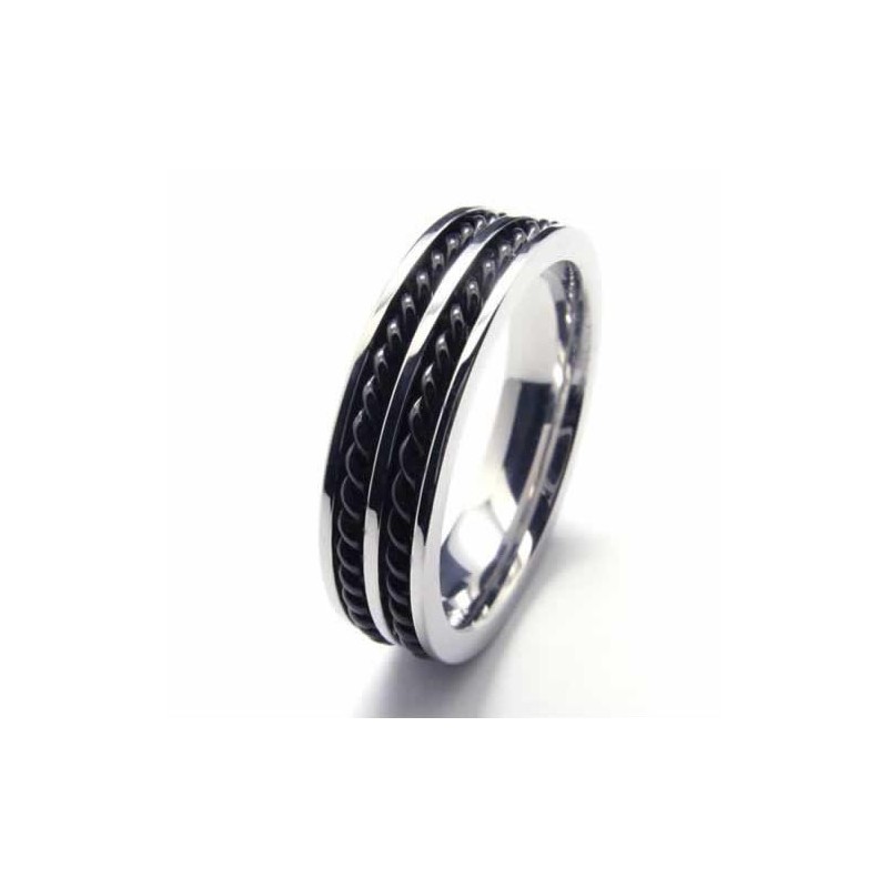 Titanium 5 Mm Twee Groeven Met Kettingbandring