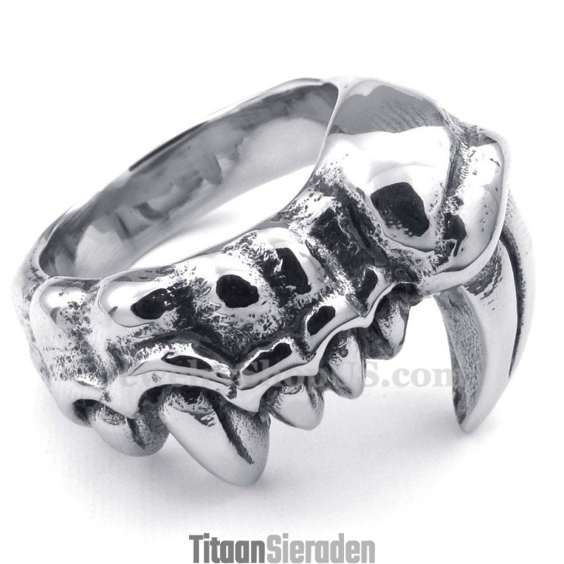Titanium Monster Tandenring