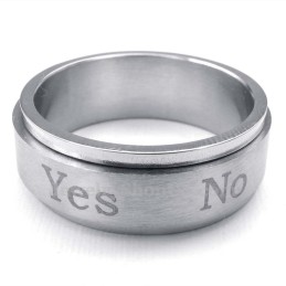 Ja Neetitanium Ring (Draaibaar)
