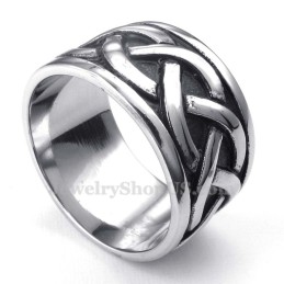 Ierse Knoop Titanium Ring