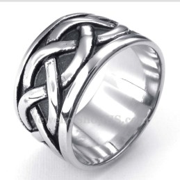 Ierse Knoop Titanium Ring