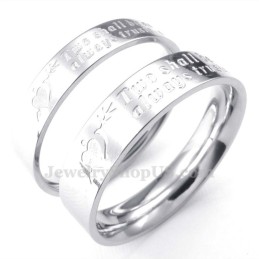 Titanium Ring 'An Arrow Through The Heart' (Dames)