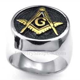 Titanium Vrijmetselaarsring