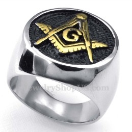 Titanium Vrijmetselaarsring