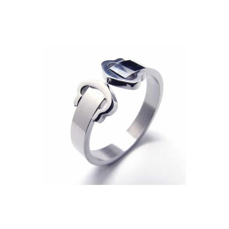 Hart Gekoppeld Aan Hart 8 Mm Titanium Ring Hart Gekoppeld Aan Hart 8 Mm Titanium Ring