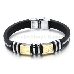 Elegante Nieuwe Heren Titanium Armband C932